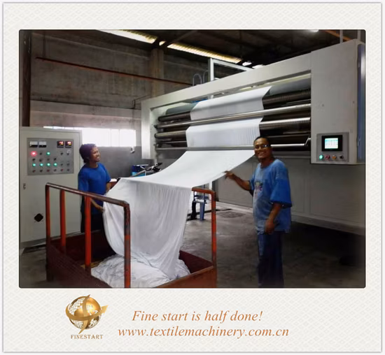 チューブ状生地とオープン幅生地用のテンションレス乾燥機/リラックス乾燥機