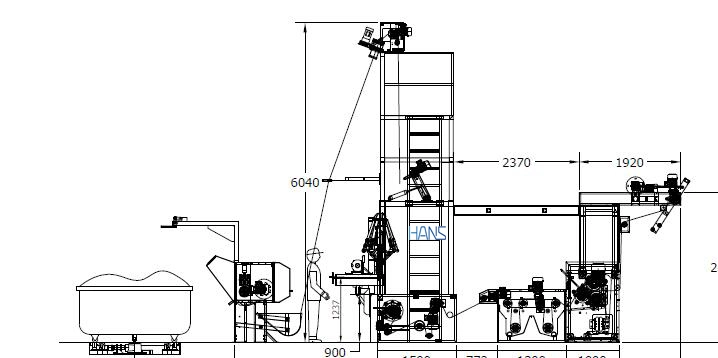 Open Width Knit Fabric Rope Opening Detwist Slitting Machine